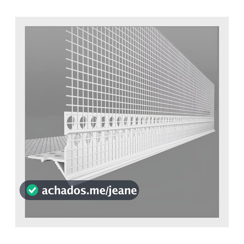 Kit Pingadeira Platibanda Vertex Pvc 2 Pçs X 1,25m (2,5m)