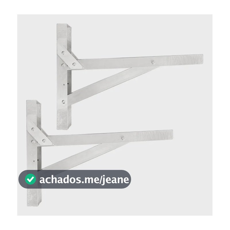 Suporte Ar Condicionado Split Alumínio 450 Mm 7 A 18000 Btu