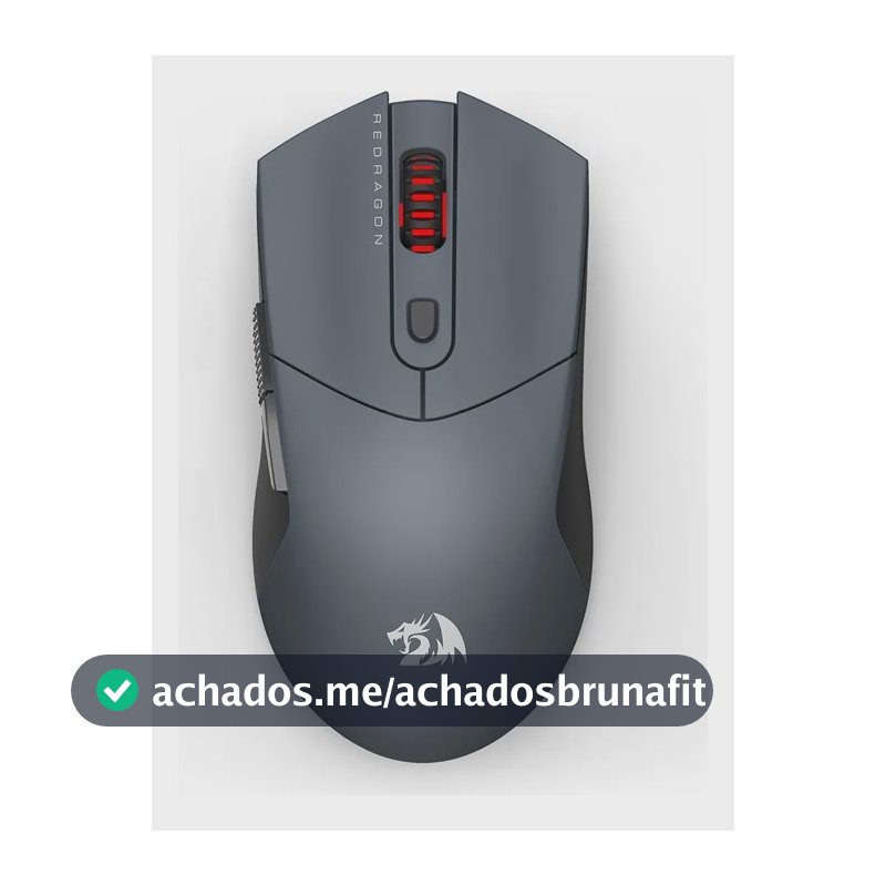 Mouse Gamer Sem Fio Redragon St4r Pro 26000 Dpi Preto