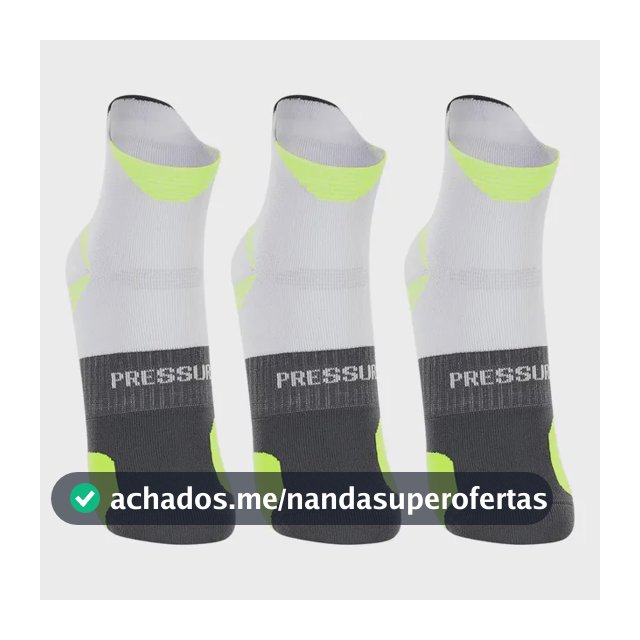 Kit 3 Pares Meia Lupo Academia Dry Anti Bolha Corrida