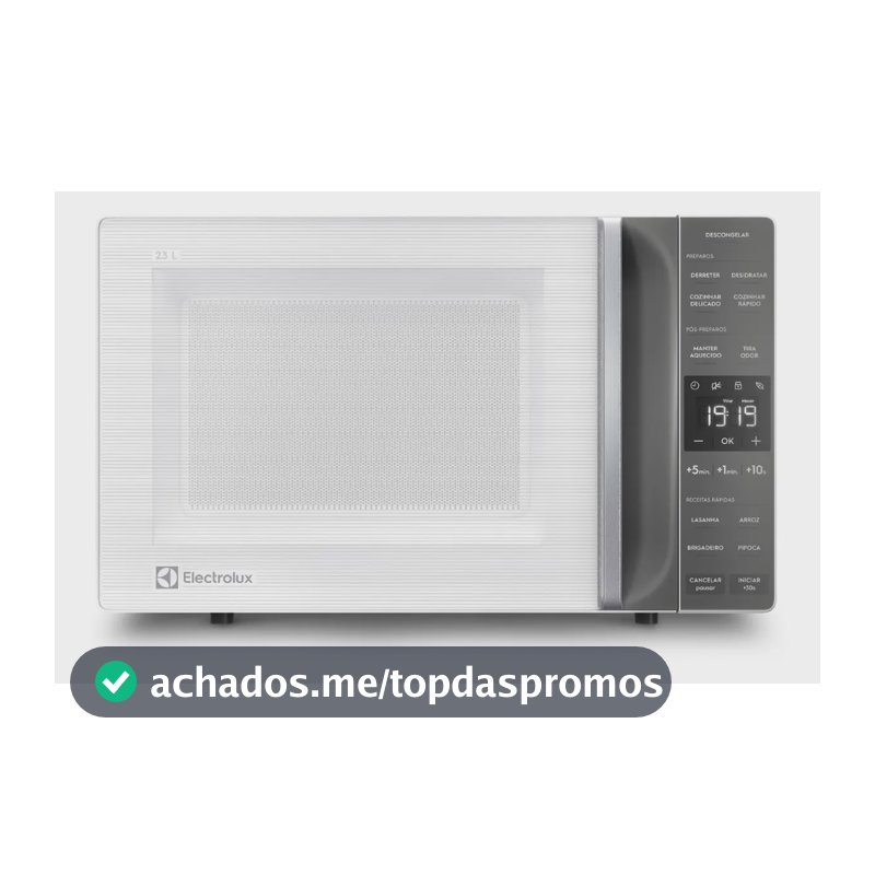 Micro-ondas Electrolux Branco 23L Efficient ME23B