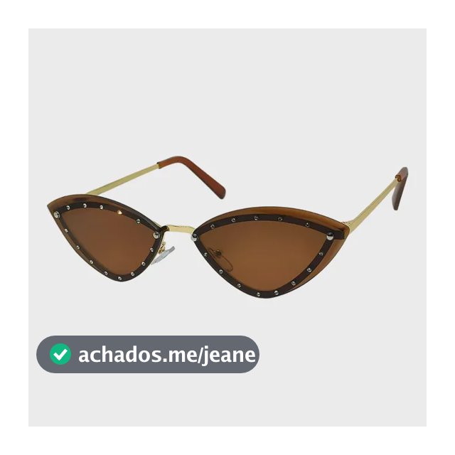 Óculos De Sol Gatinho Strass Feminino Delicado Original