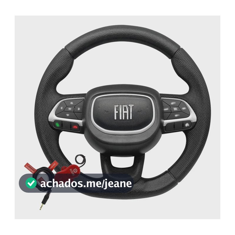 Volante Fiat Pulse Comando De Som Interface Uno Stilo Palio