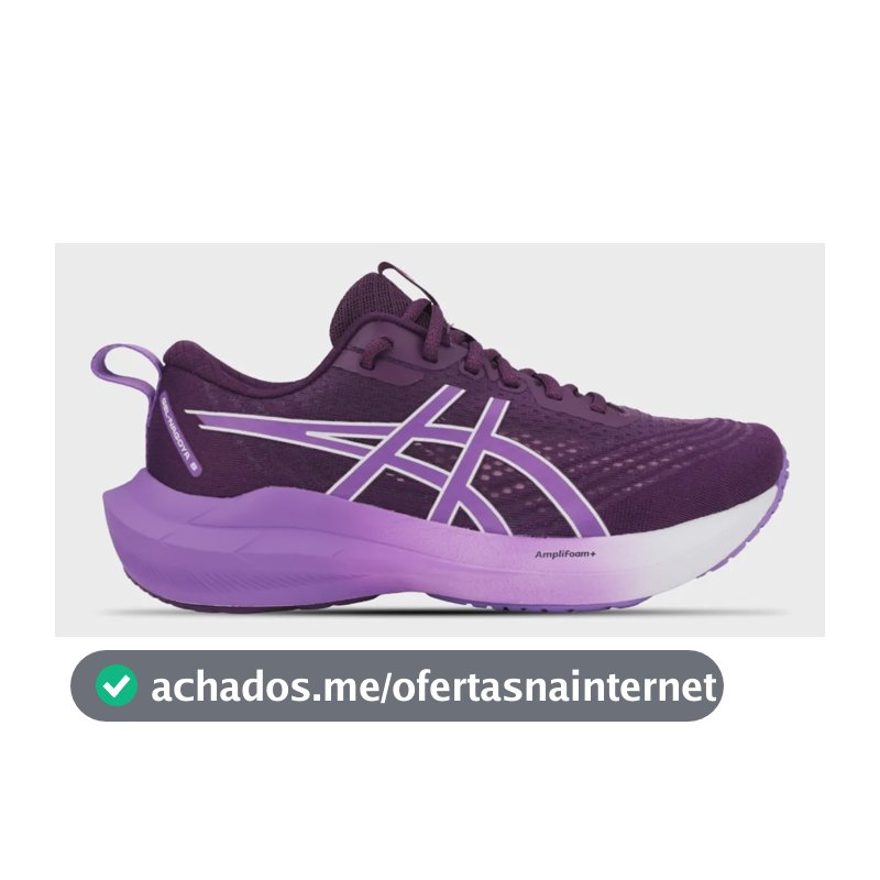 Tênis Asics Gel-nagoya 8 - Feminino - Roxo/roxo Roxo 35 Br