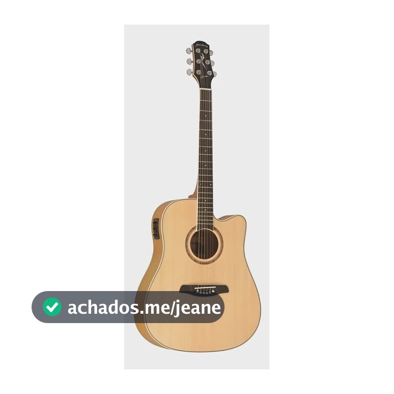 Violão Eletroacústico Strinberg Euro Series London LE30C Natural Acetinado
