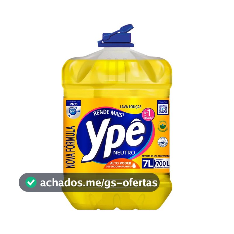 Detergente Ypê Pro 7 Litros