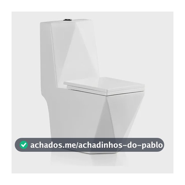 Vaso Sanitário Monobloco Quad Diamante Harmony 8019