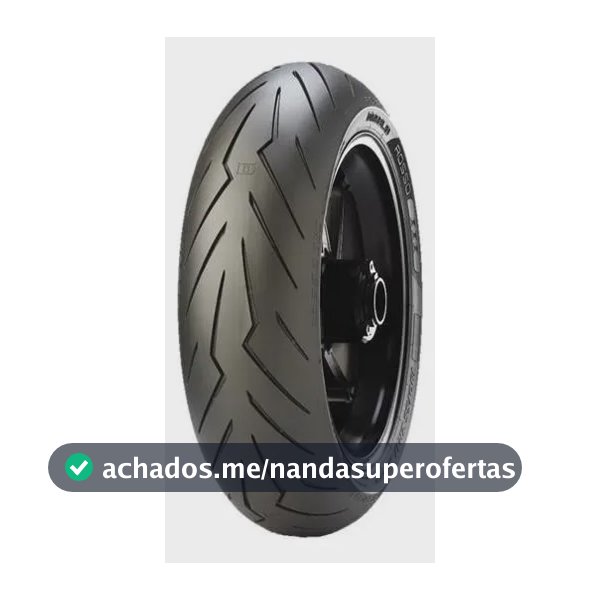 Pneu Moto Pirelli 150/60r17 66h Diablo Rosso III TL Traseiro