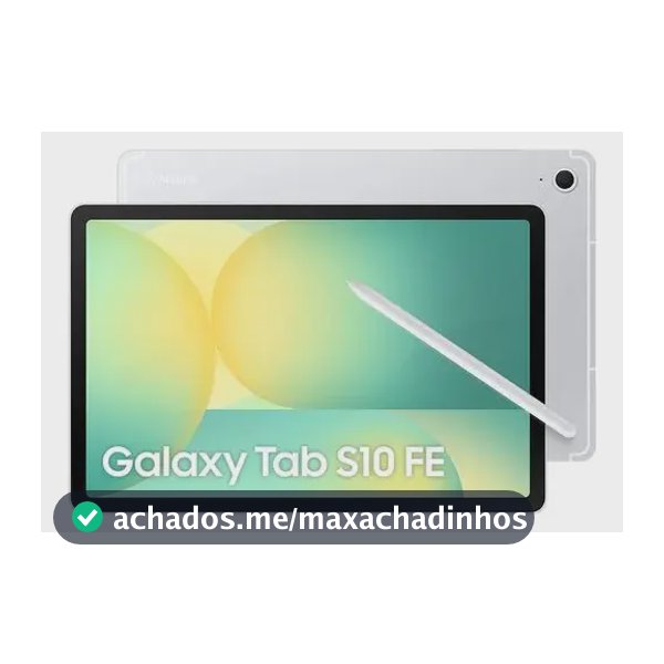 Samsung Galaxy Tab S10 Fe Wifi 128gb Tela 10,9'' 90hz Prata Prateado