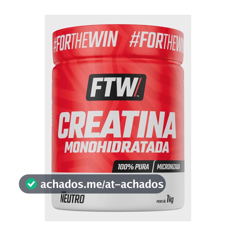 Creatina FTW em pó Sem sabor x 1kg