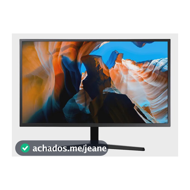 Monitor Profissional Samsung 32' Uj59 Led 4k Uhd Va Freesync Cor Preto