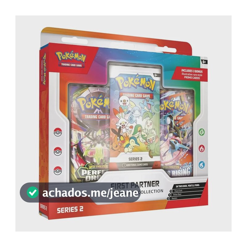 Pokémon Tcg: First Partner Illustration Collection Series 2 Pokemon First Partners Collection Inglês