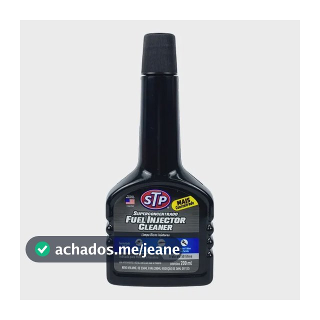 Aditivo Limpa Bico Injetores Superconcentrado Stp Preto