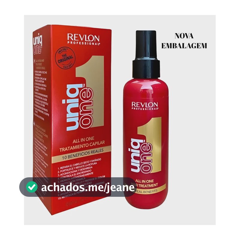 Revlon Uniq One Tratamento Capilar 10 Em 1 Leave In 150ml