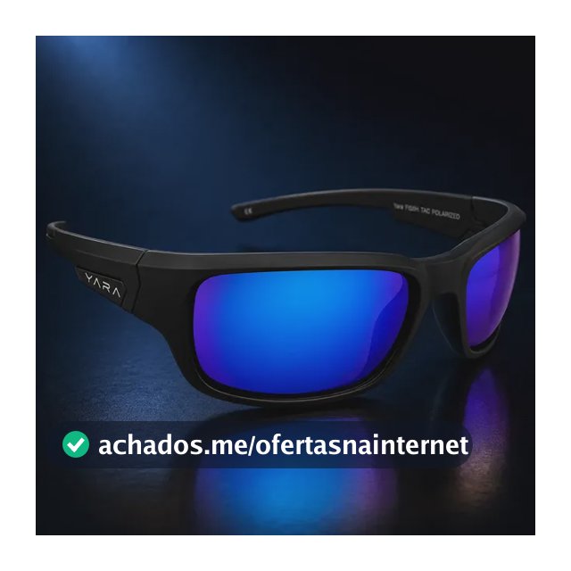 Óculos Polarizado Yara Float Pesca Uv400 Enxergue O Peixe Azul Preto