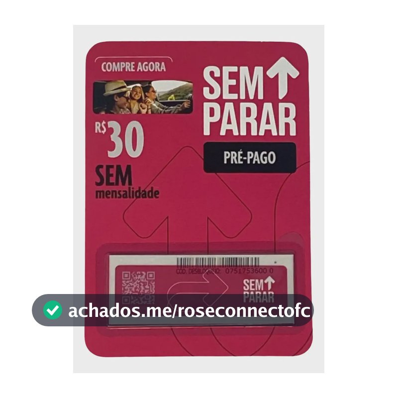 Tag Sem Parar Pré Pago Ganhe 30 Reais Sem Mensalidade