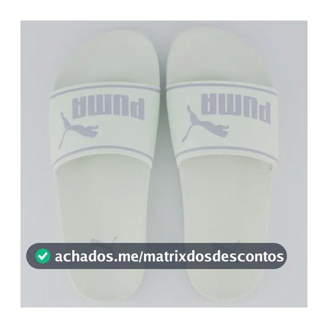 Chinelo Puma Leadcat 2.0 Feminino Verde Claro