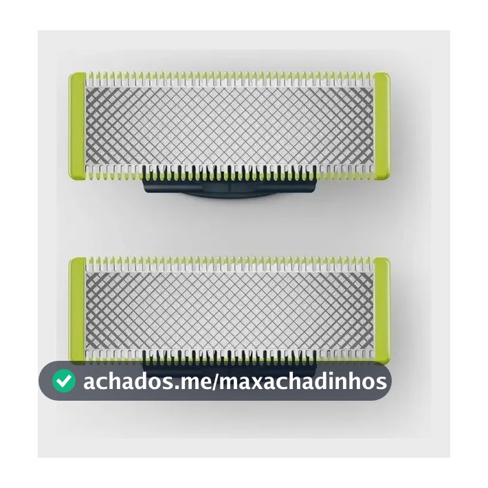 Philips Original Lâmina QP220/51 Substituível OneBlade Pack com 2 Unidades | Todos os aparelhos OneBlade | Tecnologia OneBlade