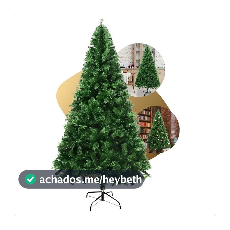 Pinheiro Arvore Natal 180cm Grande 600 Galhos Luxo
