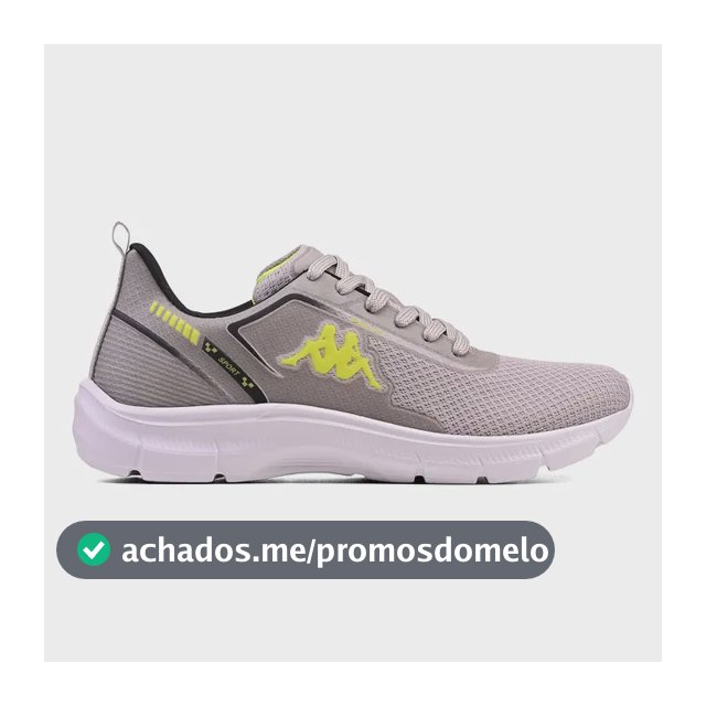 Tênis Kappa Run 200 Masculino Caminhada Corrida Original