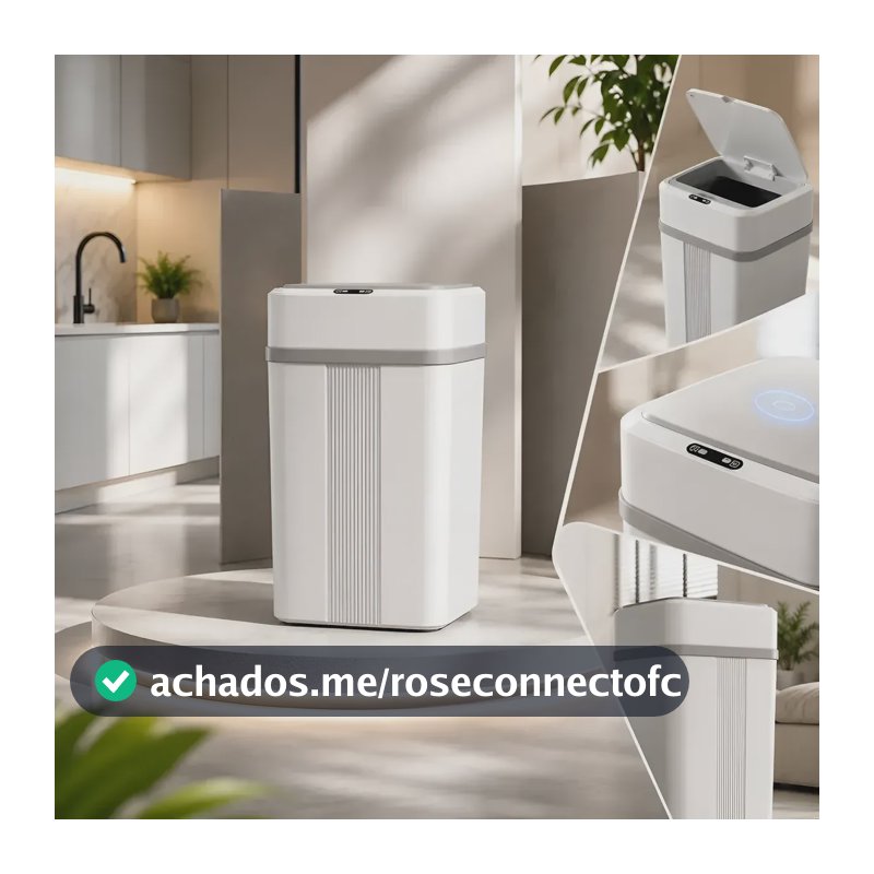 Lixeira Automática Sensor Inteligente 18l