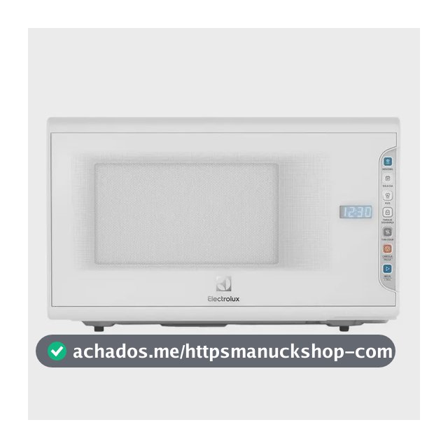Micro-ondas MI41T 947005111 31L Com Painel Integrado e Display Econômico Cor Branco Electrolux 220 V