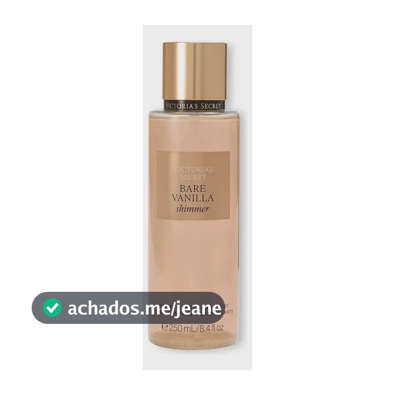 Body Splash Victoria's Secret Bare Vanilla Shimmer 250ml Original