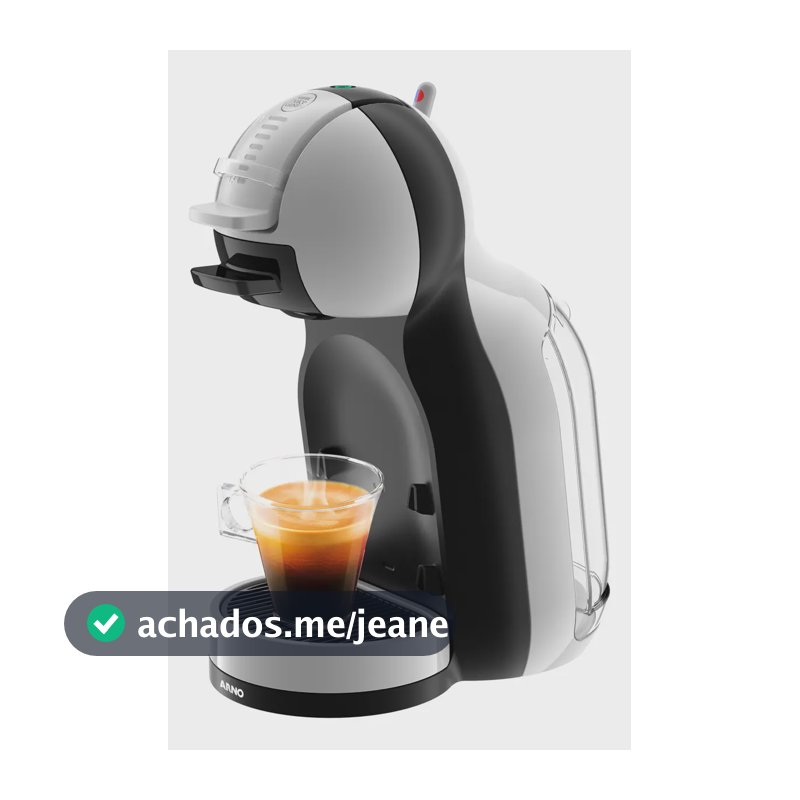 Cafeteira Nescafé Dolce Gusto Mini Me Cinza E Preta