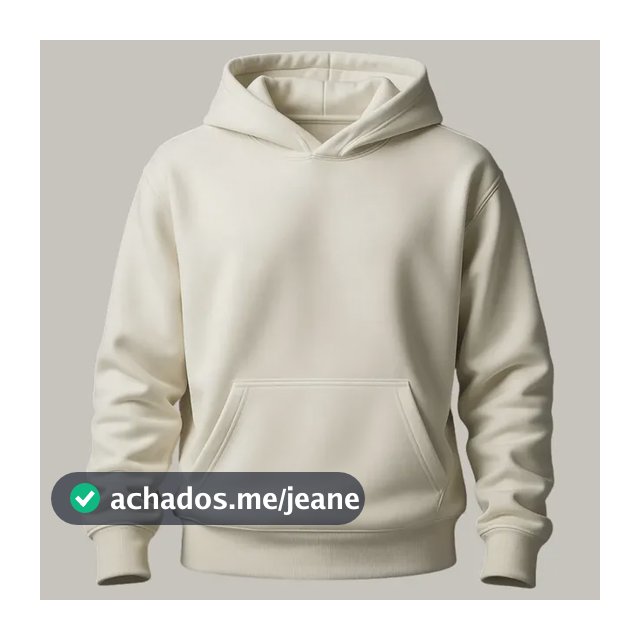 Moletom Canguru Capuz Algodão Unissex Blusa Bolso Flanelado