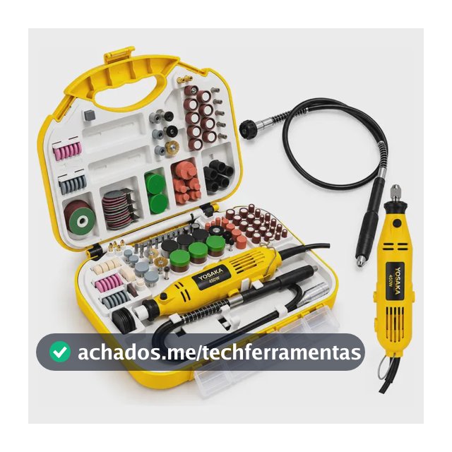 Mini Retifica Profissional 450w 212 Peças Multiuso + Potente