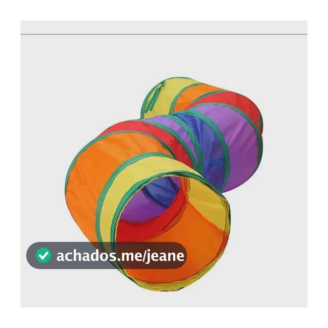 Túnel Labirinto Para Gatos Cães Interativo Cat Brinquedo Pet Cor Arco-íris S