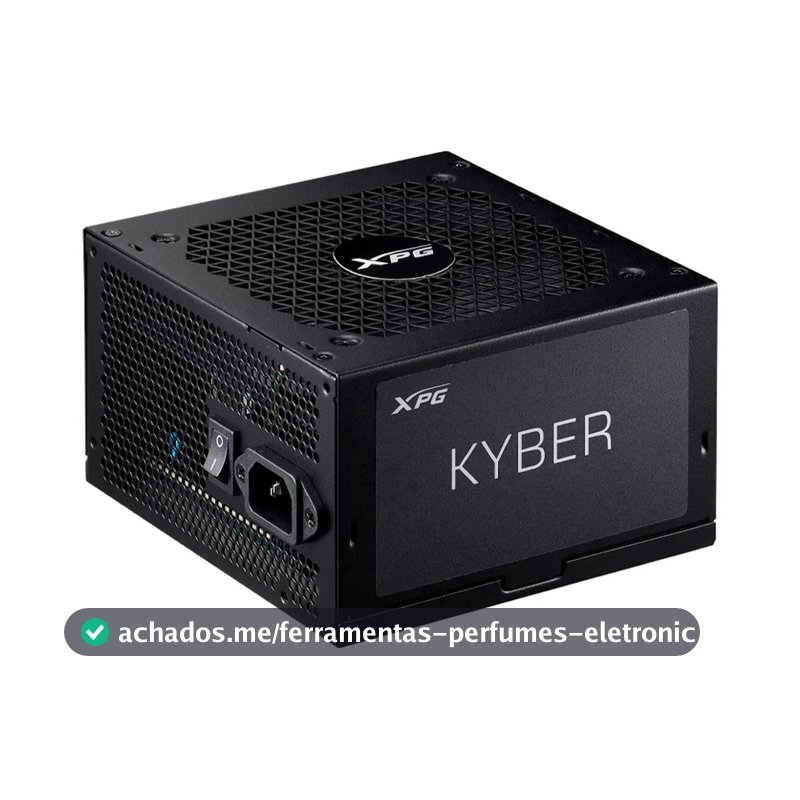 Fonte XPG Kyber 850W 80 Plus Gold com Cabo KYBER850G-BKCBR Preto