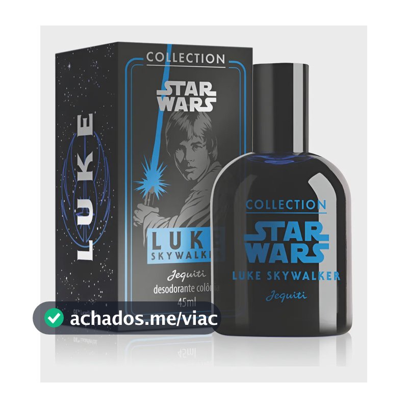 Desodorante Colônia Star Wars Luke Skywalker 45ml Jequiti
