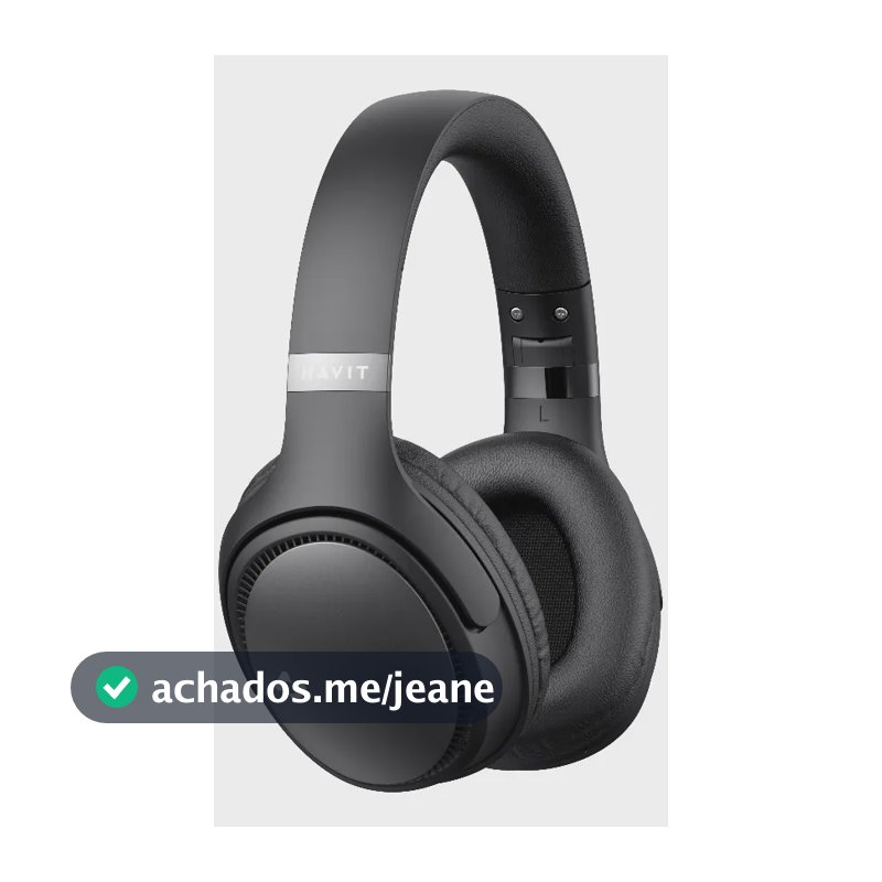 Headphone Gamer Havit H630bt Bluetooth 5.3 On-ear 3d 55h Cor Preto