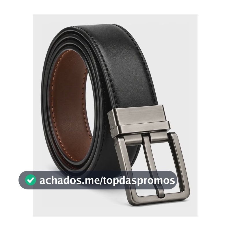 Cinto Dupla Face Preto E Marrom Fivela Giratória 115cm Preto E Marrom Escuro Lisa 115