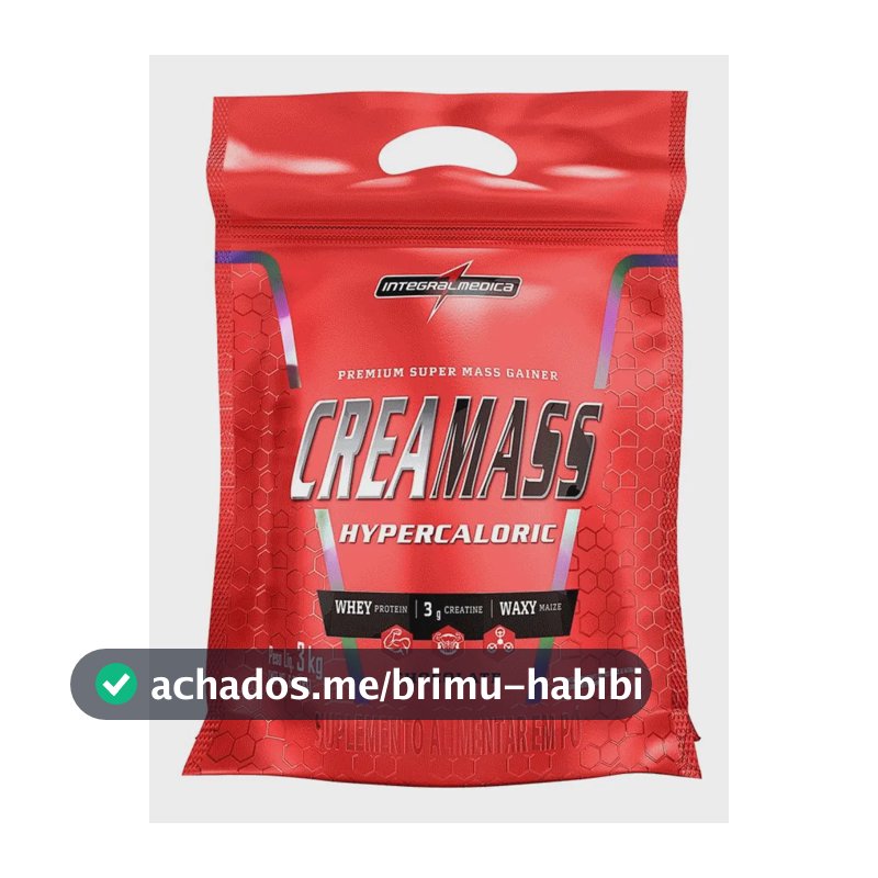 Hipercalórico/Proteína Creamass Hipercalórico Pouch 3kg Integralmedica sabor Chocolate x 3kg