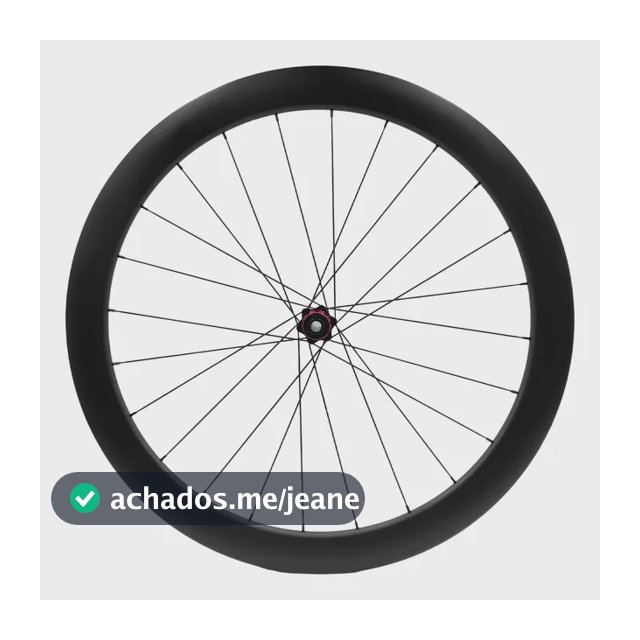 Par Roda Bike Speed Rad7 Racing Carbono 50mm Tubeless Leve