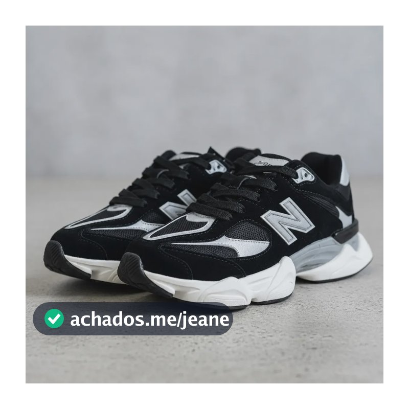 Tênis New Esportivo Unissex Luxo Promocao Fitness Moda Lance Preto Nb 41 Br