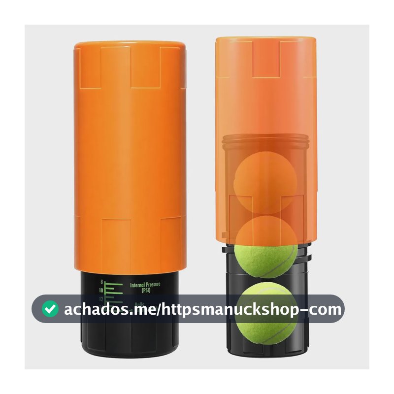 Protetor Da Bola Do Tênis Pressurizador Tennis Padel Bolinha Cor Laranja CELYON