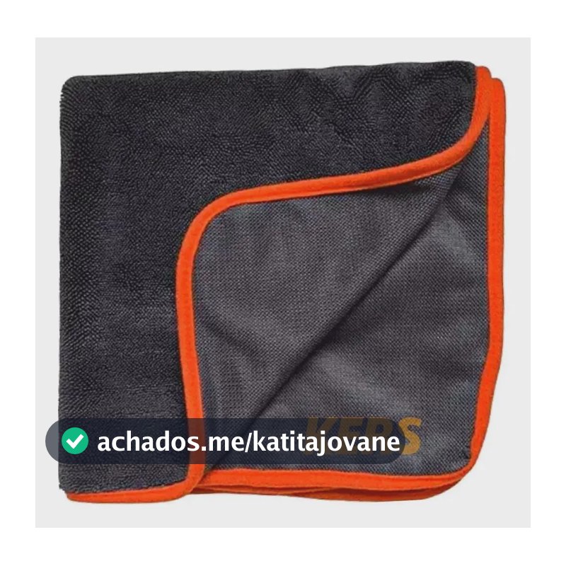 Toalha De Secagem Twisted Full Dry 60x90 Alta Absorção Kers Cor Cinza