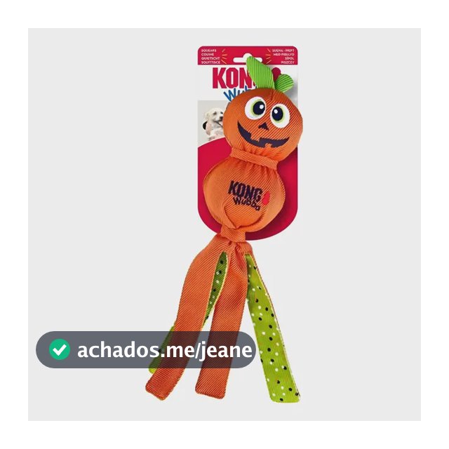 Pelucia Kong Wubba Ballistic Cabo De Guerra Para Caes Grande