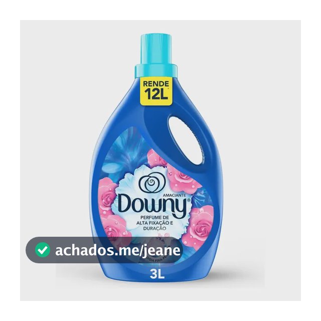 Amaciante Downy Concentrado Brisa de Verão 3L Rende 12L