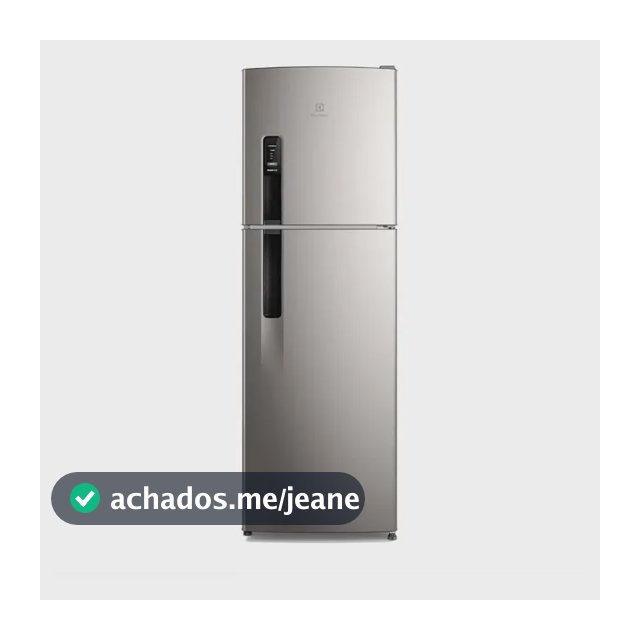 Geladeira Electrolux Frost Free 400l Inverter Inox (if44s) Cinza