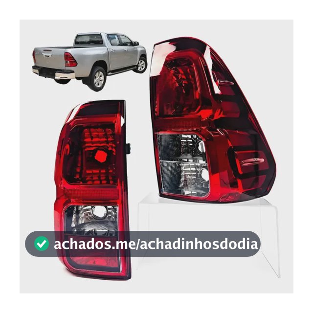 Lanterna Traseira Hilux 16 2017 2018 2019 2020 21 22 23 24