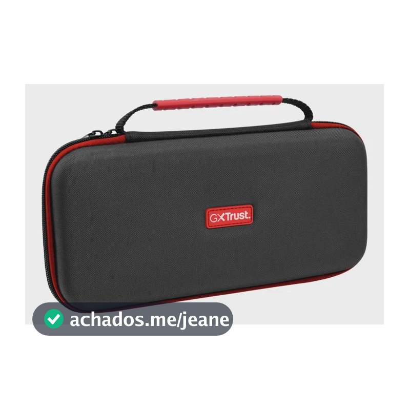 Case Transporte Trust Gamer 25759 Nintendo Switch 2 Preto