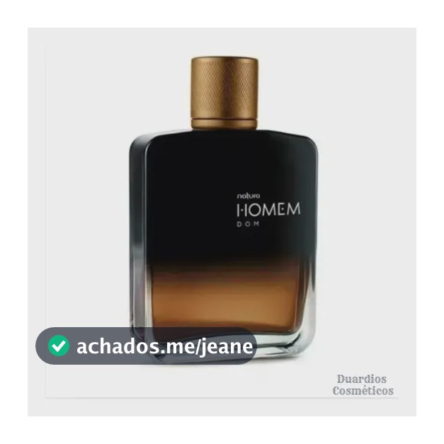 Natura Homem Dom Deo Perfume Masculino Para Homem 100 Ml