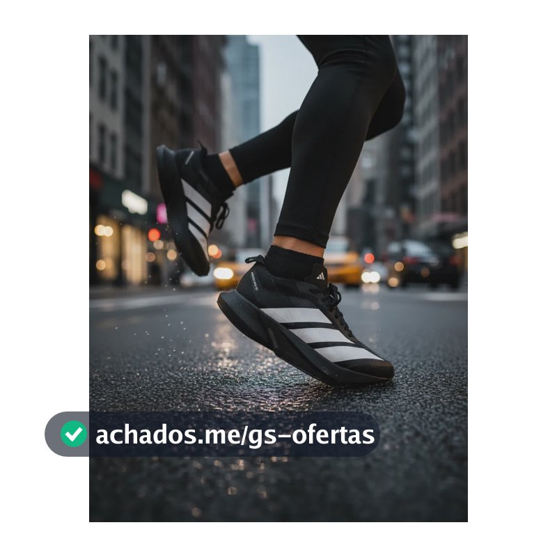 Tênis adidas Adizero Drive Rc Masculino Preto/branco 38 Br