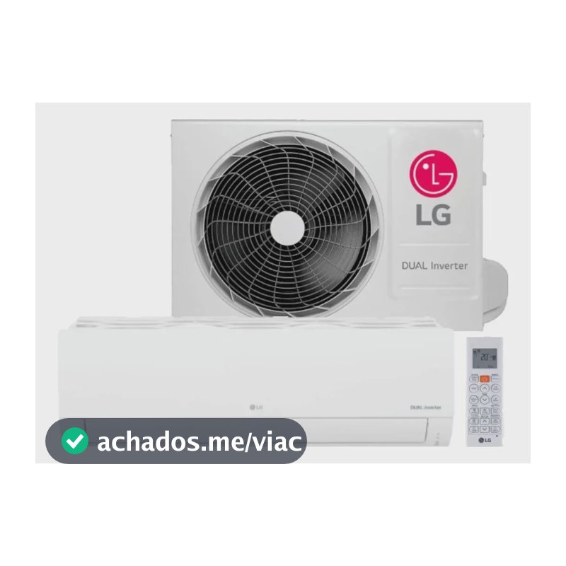 Ar Condicionado Dual Inverter LG Compact Ai 9000 Btus Frio