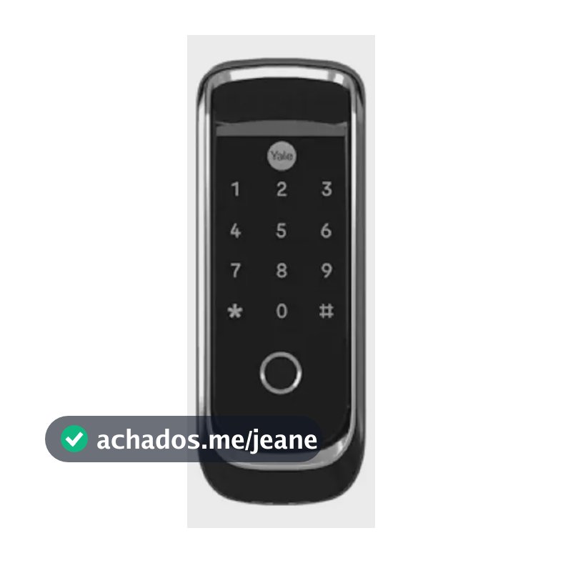 Fechadura Digital Yale Ybl 410b Sobrepor Biometria Aplicativo Bluetooth
