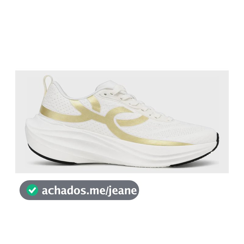 Tênis Feminino Olympikus Academia Caminhada Confortável Olympikus - Bege Ouro Olympikus Corre Turbo 34 Br
